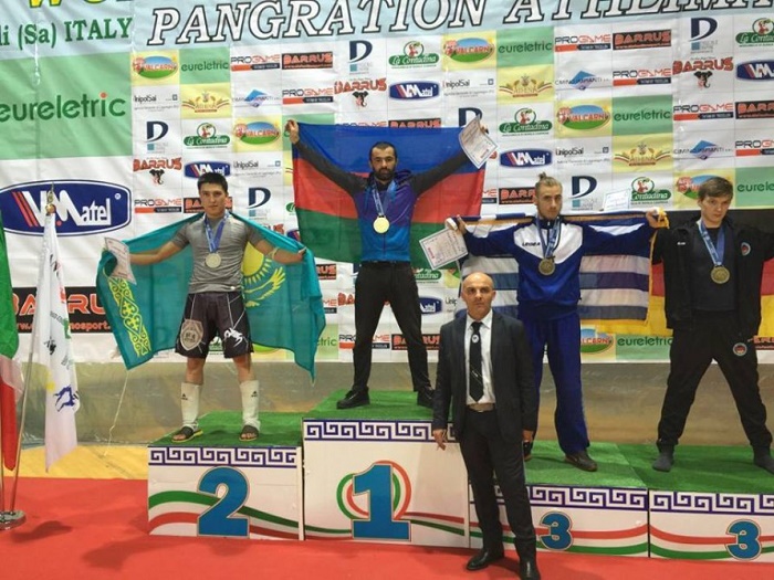 Azerbaijani athletes claim four golds at World Pankration Athlima Championships